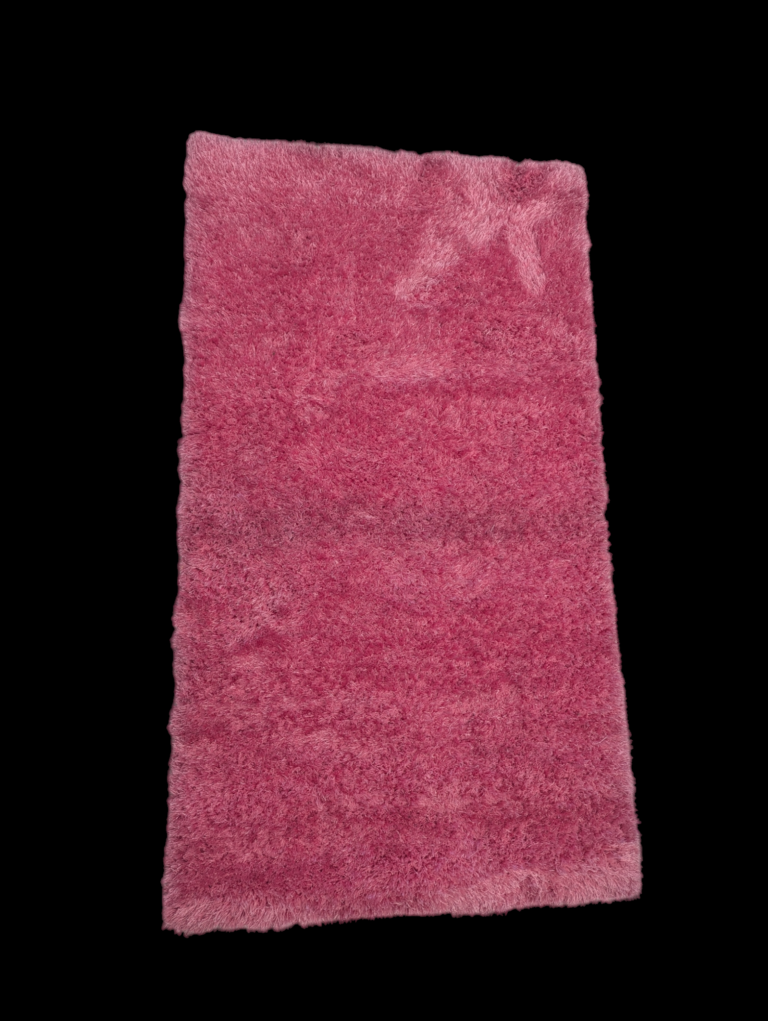 Tapete Shaggy Rosa